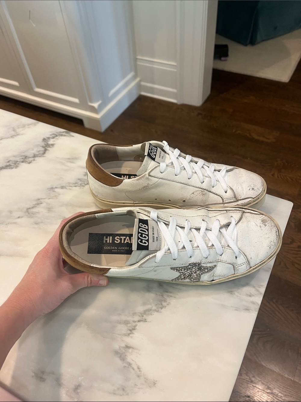 Authentic Golden Goose Sneakers size 40 - Picture 3 of 7